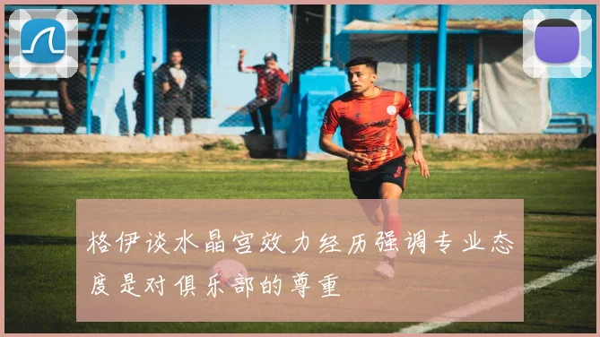 格伊谈水晶宫效力经历强调专业态度是对俱乐部的尊重